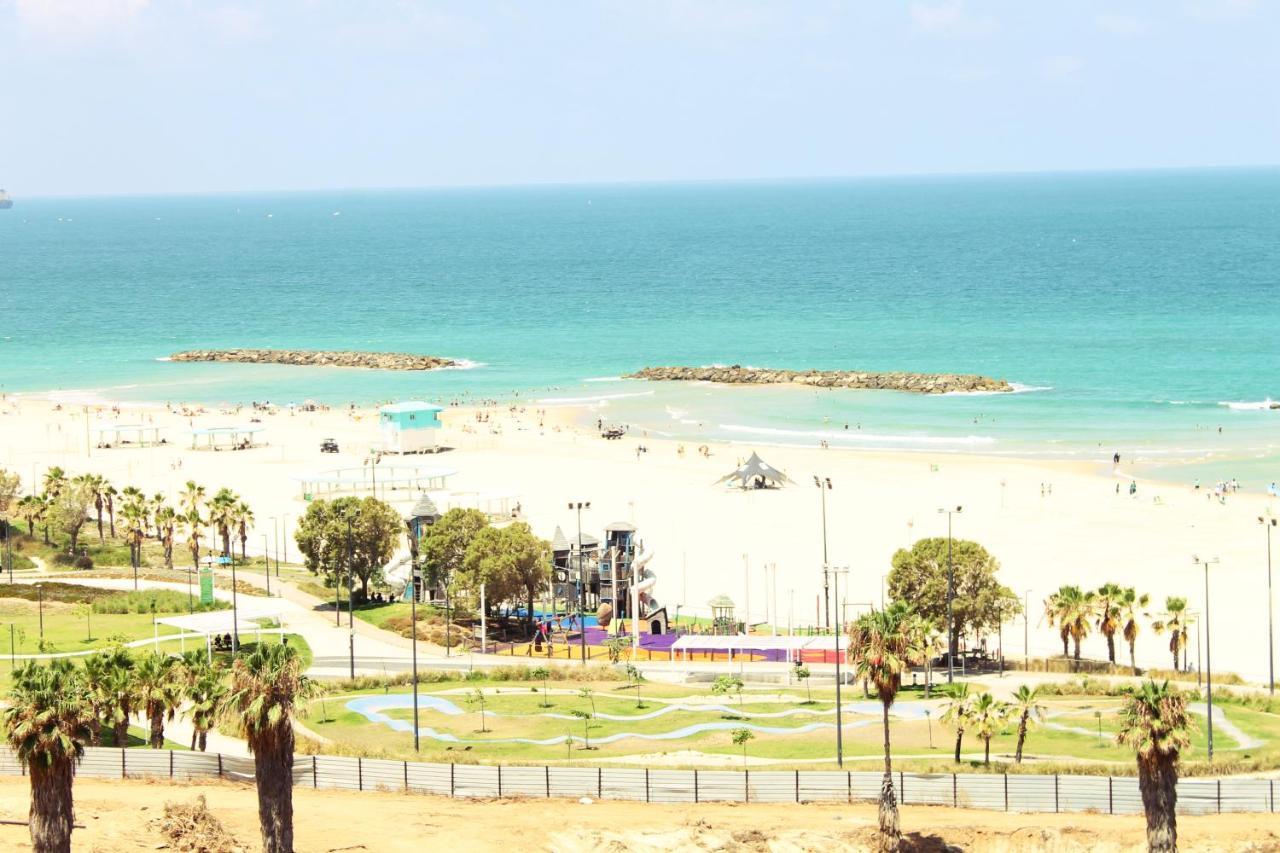 Beach Suite Israel- Best View, Gym, Massage Chair, Low Fee For Off-Site Indoor Pool Spa ביץ סוייט ישראל- נוף ים מאלף, כיסא מסאז, חדר כושר, אפשרות לבריכה מקורה, וספא בתשלום ממש מוזל Ashkelon Exterior foto